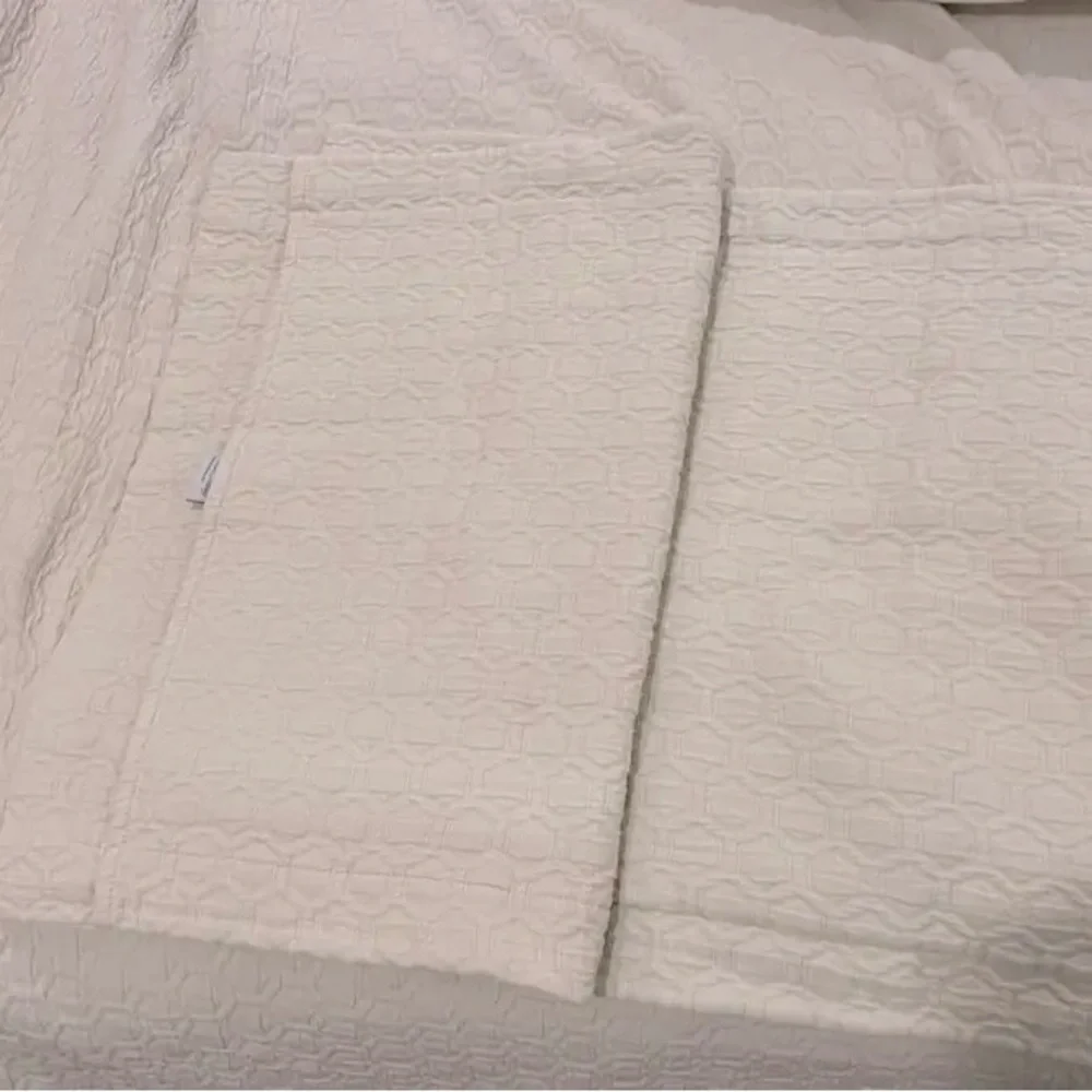 Luxury Linens Peacock Alley Queen Coverlet and Two Pillow Shams - Picture 5 of 5